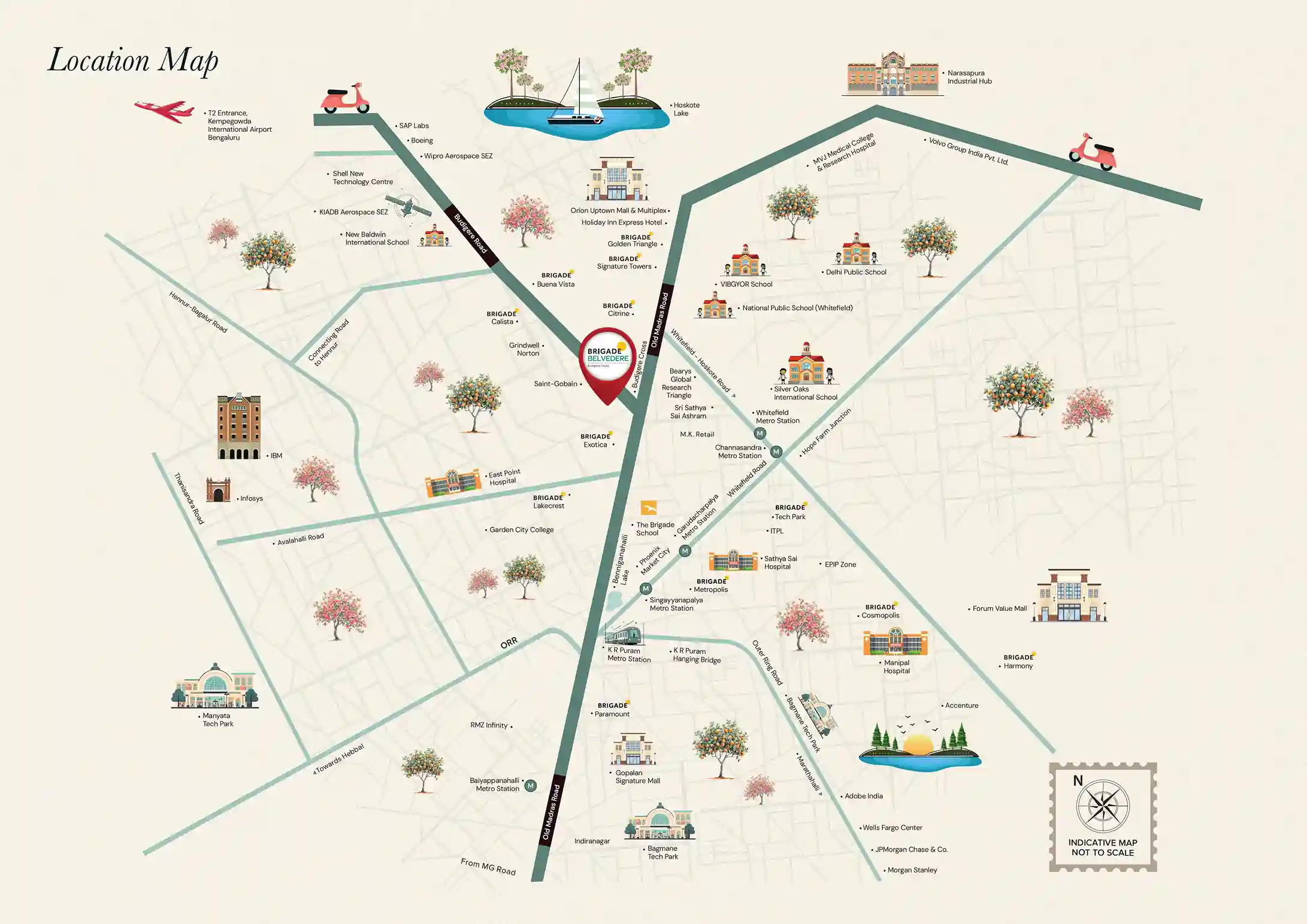 brigade sevilla location map