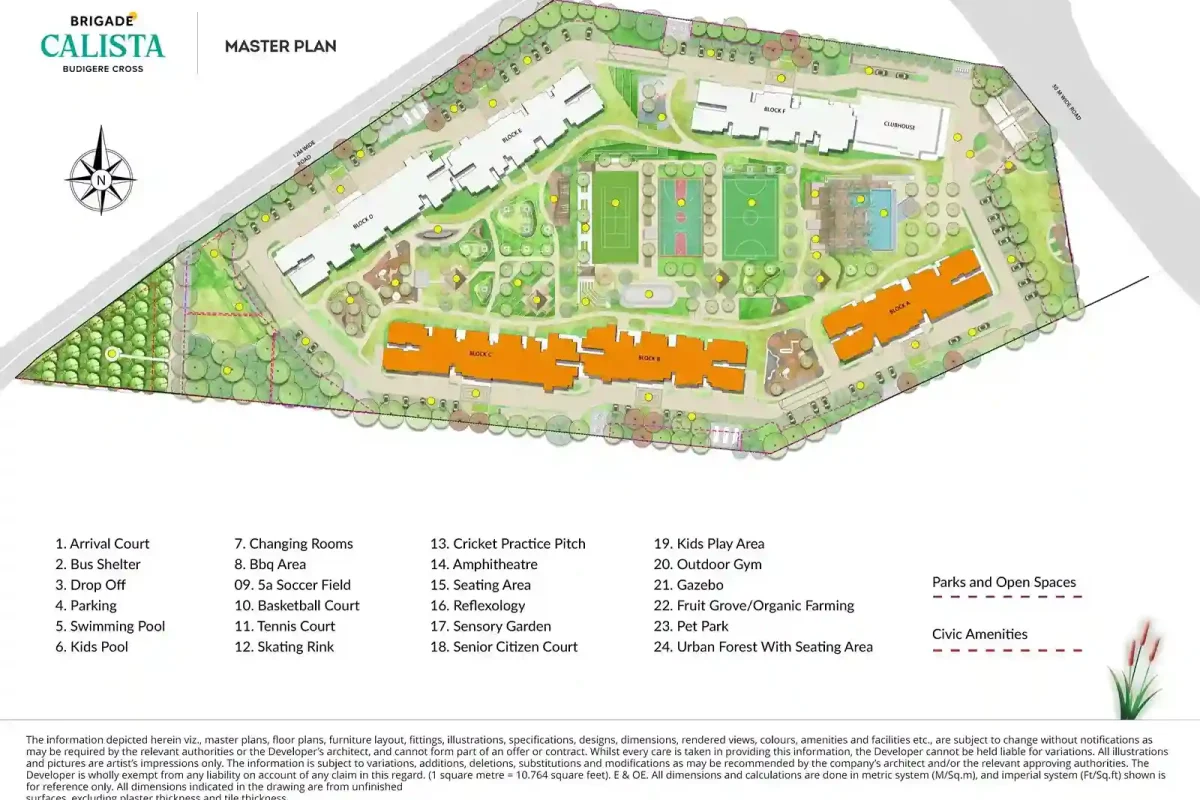 Brigade Calista Master Plan